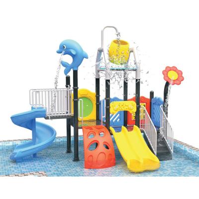 China ABS Water Park Slides Children Outdoor Playground Swimming Pool Amusement Park Playground Equipment Aqua Play Water Park for sale