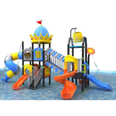 China ABS New Style Popular Design Plastic Water Park Equipment Commercial Outdoor Playground with Slide for sale