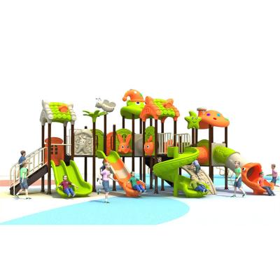 China Wooden Prefab Playhouse Garden Building Customised Children Large Outdoor Playgrounds Play House Set For Kids for sale