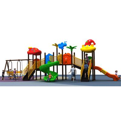 China Wooden High Quality LLDPE Kids Sliding Toys Slide Children Plastic Swing and Slide Set Outdoor Playground for sale