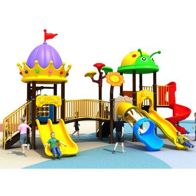 China Wooden Customized High Quality Colorful Chilren's Slide Toys Kids Playhouse Outdoor Playground Equipment For Sale for sale