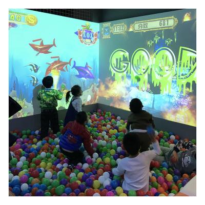 China Hot Products Indoor Playground Projector Interactive Projection Wall Game For AR Amusement Park Customized for sale