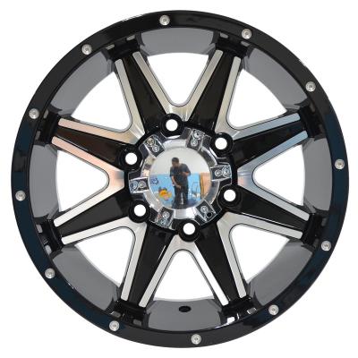 China Good Quality 4x4 Inch Aluminum Wheels 15x8.0 With PCD 6x139.7 Rims And Good Quality Deep Lip Concave Wheel Tire for sale