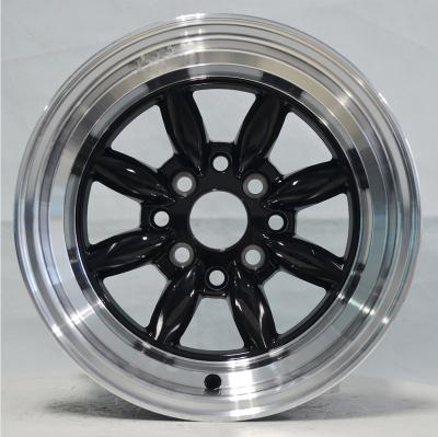 China Inch 13x8 Alloy Aluminum Wheels ET -7 Aluminum Wheels Casting Deep Lip Design 100-114.3 PCD With CB 73.1 On Sale for sale