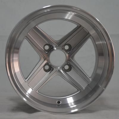 China 13x8 Inch 13x8 Aluminum Deep Lip Casting Wheels PCD 4X100-114.3 Rueda Trim Tested ET -10mm For Sale for sale