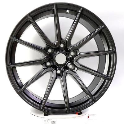 China Hyper Aluminum Rims Black Wheel 20x9.5 In Aftermarket Size PCD 6x1397 With Multi Spokes Fit For Passenger Car Tires for sale