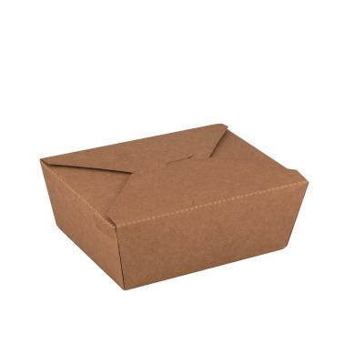 China Greaseproof Customizable Environmental Friendly Disposable Boxes For Fast Food Packaging To Take Away And for sale