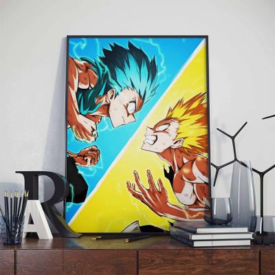 China Art Character Anime Room Wall Decoration Cuadros Painting Poster Canvas Modern Japanese Wall Painting Boy for sale