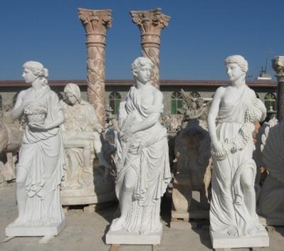 China white marble statue for garden 300-12 for sale