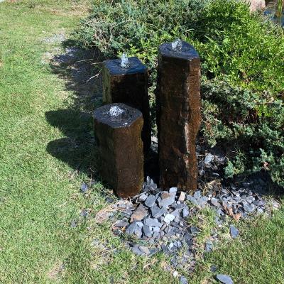 China Modern Garden Landscape Decoration Water Ornaments Basalt Column Fountain for sale