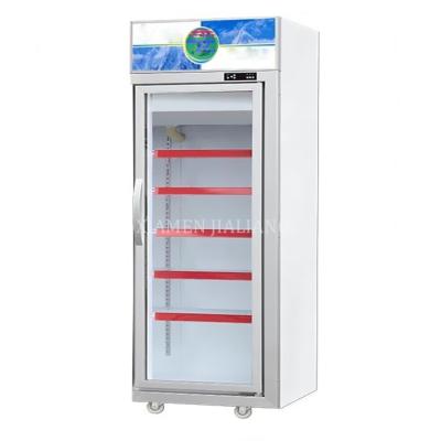 China Single-temperature Freezer Ice Cream Display Commercial Business Freezer Display Popsicles High-Grade Freezer for sale