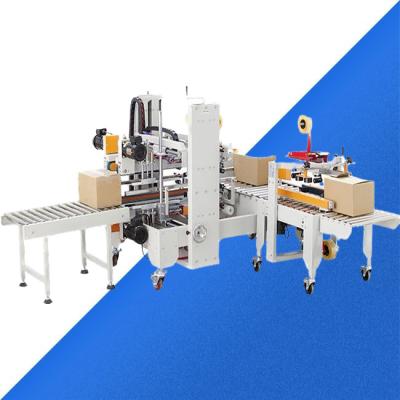 China Products Four Corner Sides Automatic Carton Sealer Machine for sale