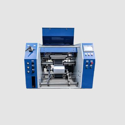 China Factory JX-300 High Speed ​​Plastic Sheet Machine PVC Plastic Wrap Rewinding Machine for sale