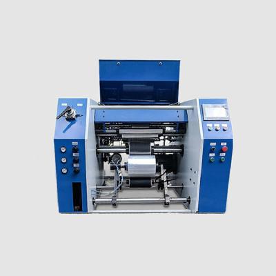 China JX-300 Factory Automatic PVC Film Rewinding Plastic Wrap Machine for sale