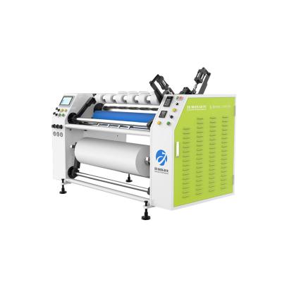 China Hot Selling Delicatessen New JX-1000 PVC Yarn High-speed Film Slitting And Rewinding Machine for sale