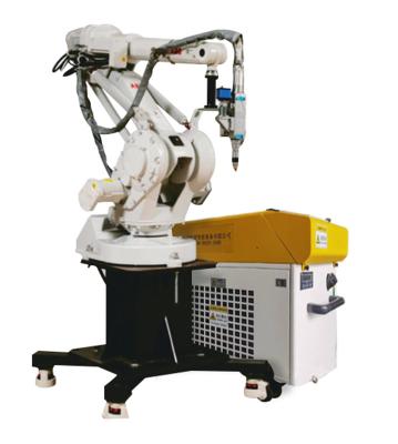 China Safety Flexible Robot Welding Machine 1000w - 3000w With Speed And Efficiency for sale