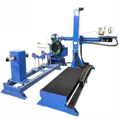 China Automatic Flange Welder Machine PLC Control Metal Welding Machine for sale