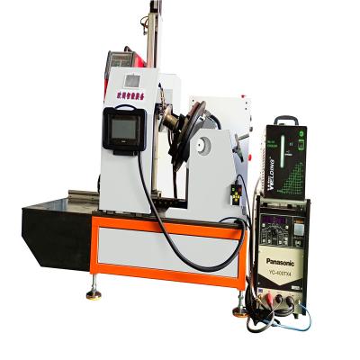 China Energy Efficiency Flange Welding Machine 0.5 - 2m/min Speed For Pipe To Pipe Welding for sale