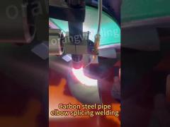 Flange elbow welding