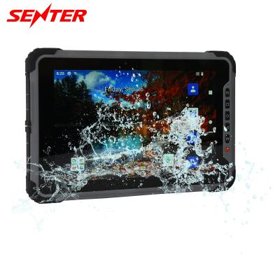 China Waterproof 1000 Nits 10 Inch IP67 Rugged Rugged Tablet Android Tablet Scanner RFID 4G B2 B5 2D Reader for sale