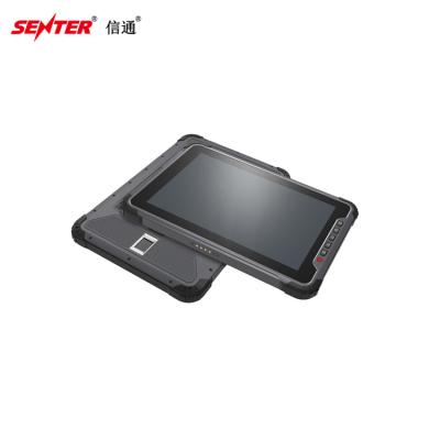 China Android tablet ip67 waterproof industrial nfc waterproof rugged tablet pc with biometric scanner for sale