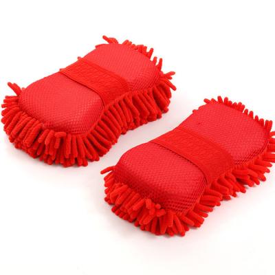 China Home Kitchen Premium High Quality Car Hotel Sponge Microfiber Wash Station Cleaning Sponge for sale