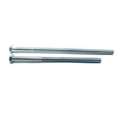 China Threaded Stainless Steel Rod Hexagon Plow Bolt Nut Screw for sale