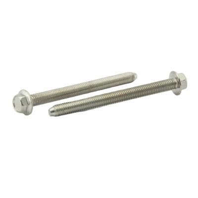 China Stainless Steel Hex Flange Head Bolts for sale