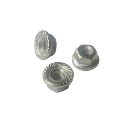 China Chinese Manufacturer Oukailuo Stainless Hex Flange Collar Nut Steel Carbon Steel Stainless Steel for sale