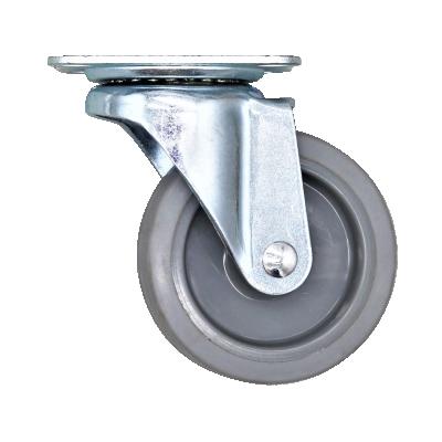 China swivel & Rigid SS 50 65 75 Mm Plastic TPR Caster Wheels For Air Cooler for sale