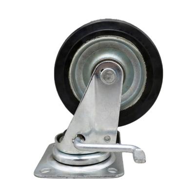 China PIVOT SS Japanese Rubber Wheel Casters 6 Inch Japan Caster for sale