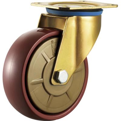 China swivel & SS Rigid Nylon Caster Wheels For Tea Cart Casters Medium Heavy Duty Type for sale