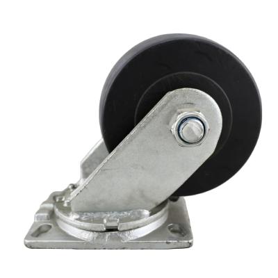 China Extra Heavy Duty PIVOT SS 1 Ton Caster Wheels Unique Formulated Nylon High Strength Material Caster for sale