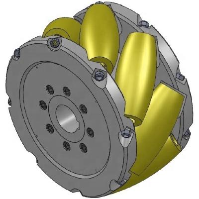 China All Heavy Duty Steering SS 4500 Kg Mecanum Wheels Used On Forklift for sale