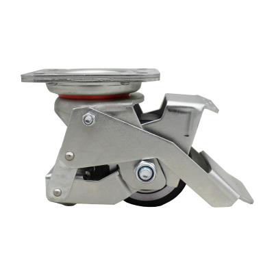 China swivel & SS Rigid Heavy Duty Leveling Adjustable Caster Wheels for sale