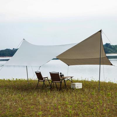 China new style thickened nylon fabric UV-resistant waterproof and outdoor sunscreen new design star shade tent canopy tent shade tent for sale