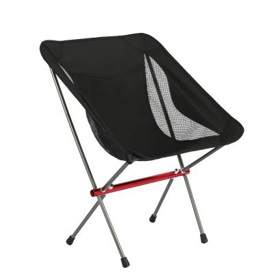 China Easy-carrying 2023 new all aluminum heavy load-bearing folding camping chair moon chair good quality folding camping chair for sale