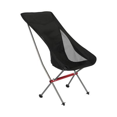 China North America High Quality Lightweight Folding Beach Camping Chair Ultralight Folding Chair Hot Easy-carrying Moon Shaped Chair for sale