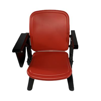 China Source Modern Manufacturer New Amphitheater Row Chair Theater Chair With Writing Board for sale