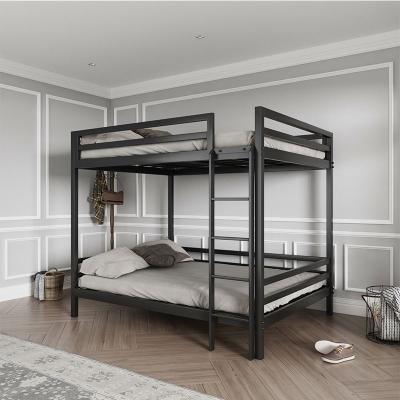 China (Size) 1.5m Adjustable Up And Down With Iron Frame Double Bed Bunk Student Apartment Bed for sale