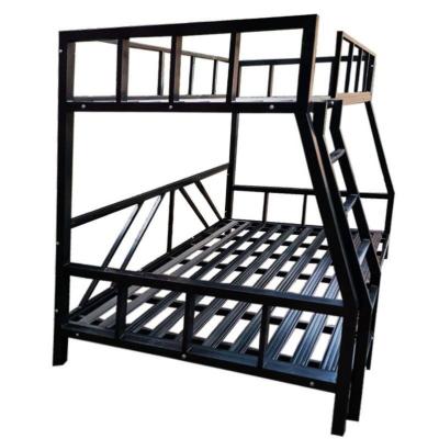 China (Size) adjustable double bed iron bed structure can be customized for sale