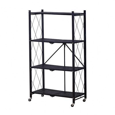 China Home Mobile Kitchen Supplies Storage Rack Mobile Floor Storage Rack for sale