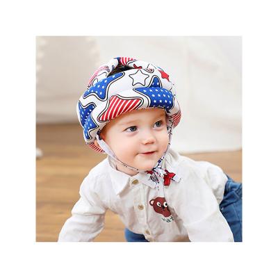 China Baby Drop-resistant Protective Helmet Protective Baby Learn To Walk Kids Toddler Soft Head Anti-collision Hat A009 for sale