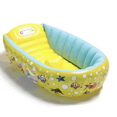 China Portable Baby Pool Kids Inflatable Bathtub Spa Pool For Boy Girl Kids Baby Foldable Tub Supplies Swimwear A2231 for sale