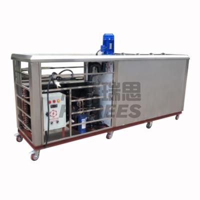 China 1T 1ton/Day Industrial Ice Block Making Machine Tank Ice Block Price Ice Carving Machine for sale