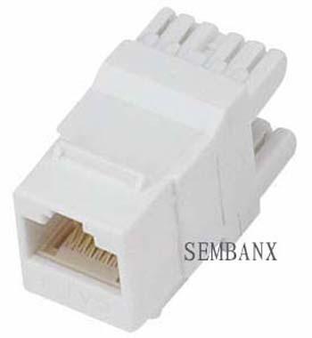 China trapezoidal cat6 networking jacks for sale