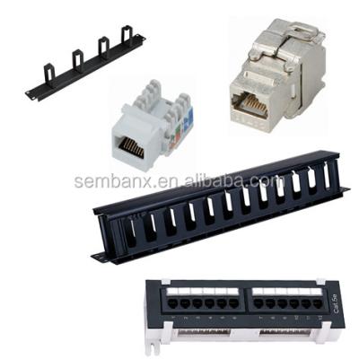 China cable management, patch panel, keystone jack, SMB-CM-018 modules for sale