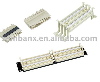 China Cross 110 Connect Panel 110 SMB-WB Block Patch Panel for sale