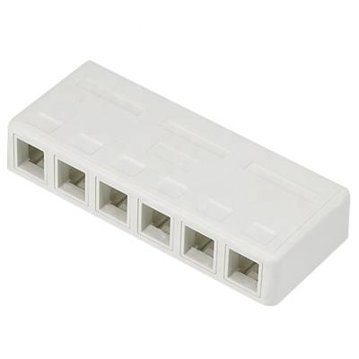 China SMB-FP surface mount rj45 rj11 outlet box for sale