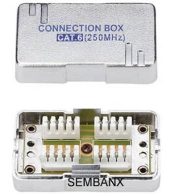 China Crown type rj45 rj11 cable junction networking 110 box for sale